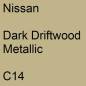 Preview: Nissan, Dark Driftwood Metallic, C14.